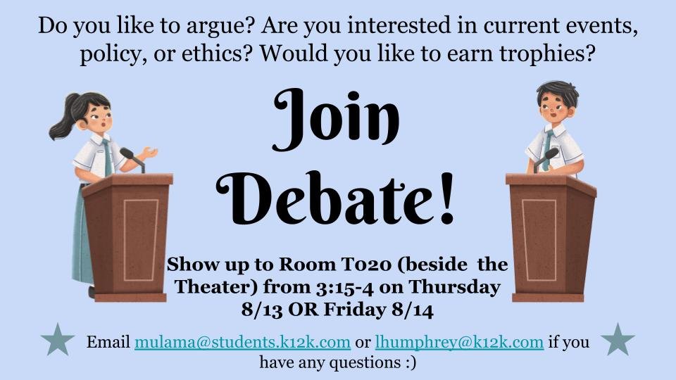 Join Debate!